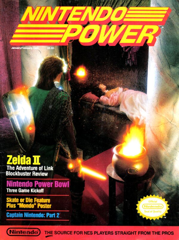 Nintendo Power Issue 004 (January February 1989) cover